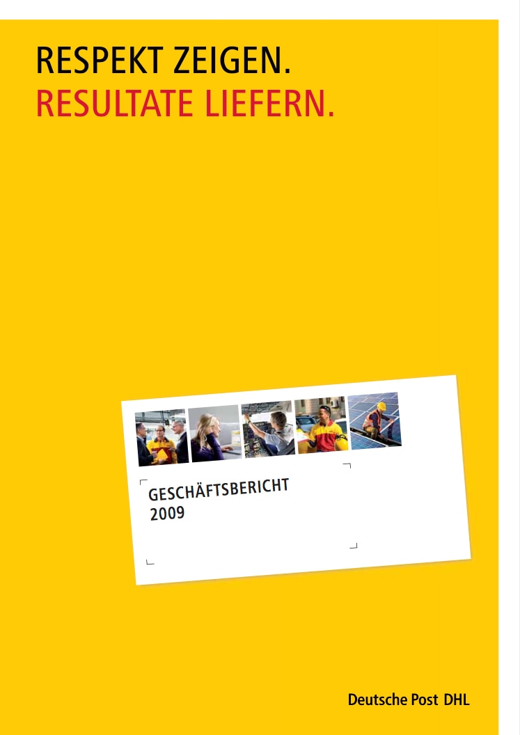 Deutsche Post DHL Geschäftsbericht 2009