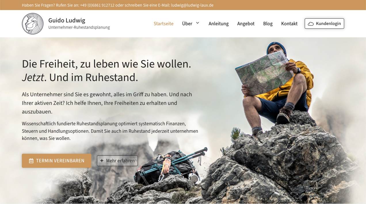guido-ludwig-website Website Finanzberater Guido Ludwig - Finanzberatung für Unternehmer