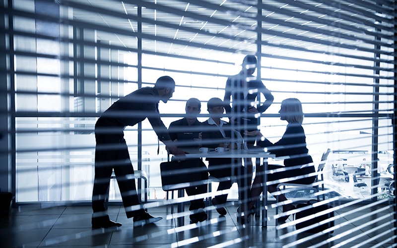 Team beim Suchmaschinenoptimierungs-Seminar